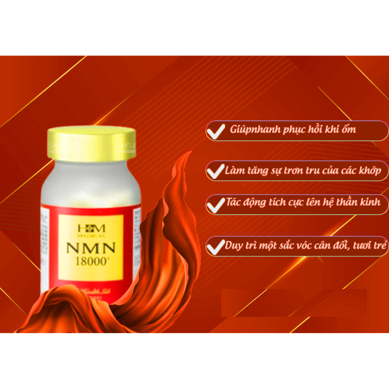 Viên uống NMN 18000+ Aishodo Nhật Bản Hỗ trợ sức khoẻ, làm đẹp - PhuongAnHouse