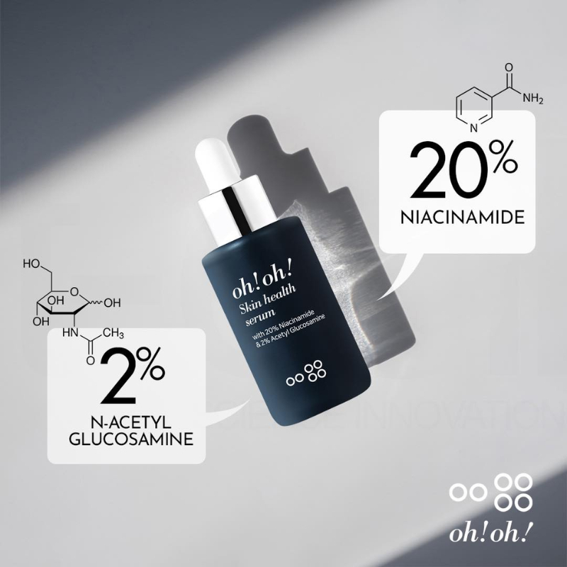 Serum Oh! Oh! Skin Health Niacinamide 20% sáng da