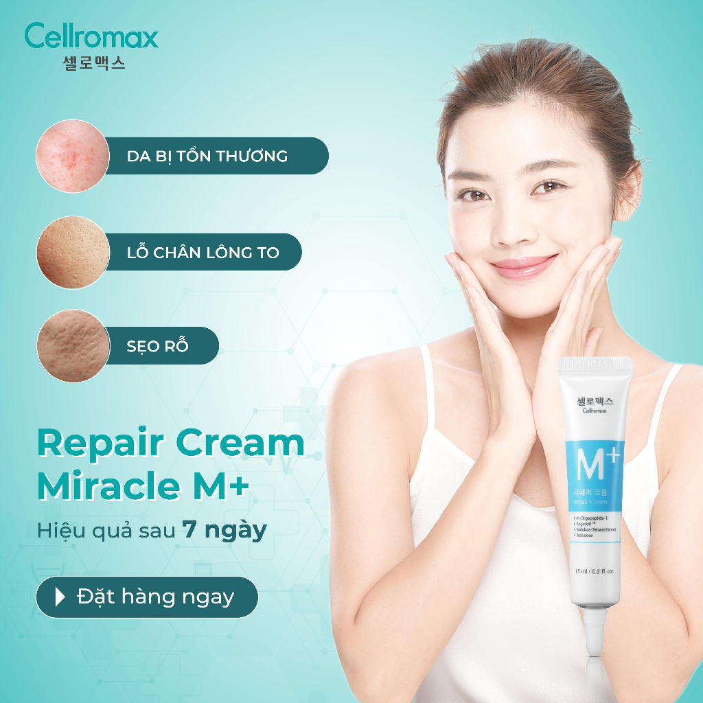 K.e.m Giảm Th.â.m Nám, Phục Hồi Da Sau Peel, Lăn K.i.m, Laser Cellromax Vitamin K Miracle M+
