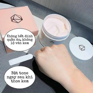 Kem Body Trắng Da Rmon bật tone làm da sáng đều màu trắng hồng tự nhiên
