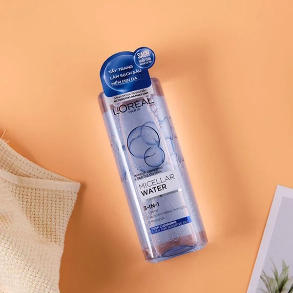 Ảnh Nước tẩy trang cho mọi loại da L'Oreal Paris 3-in-1 Micellar Water 400ml 1