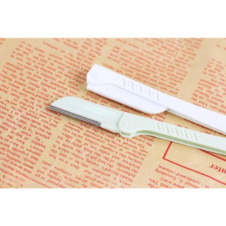 [Y190] [Bộ 2 Dao] Dao Cạo Lông Mày, Chân Mày The Face Shop - Folding Eyebrow Trimmer TFS