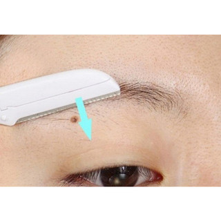 [Y190] [Bộ 2 Dao] Dao Cạo Lông Mày, Chân Mày The Face Shop - Folding Eyebrow Trimmer TFS