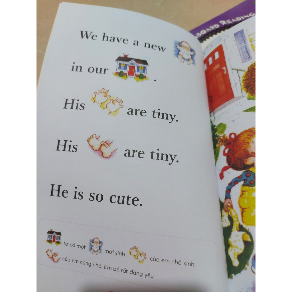 Ảnh Sách -Truyện All Aboard Reading - Silly willy - Willy ngốc nghếch ( song ngữ) 3