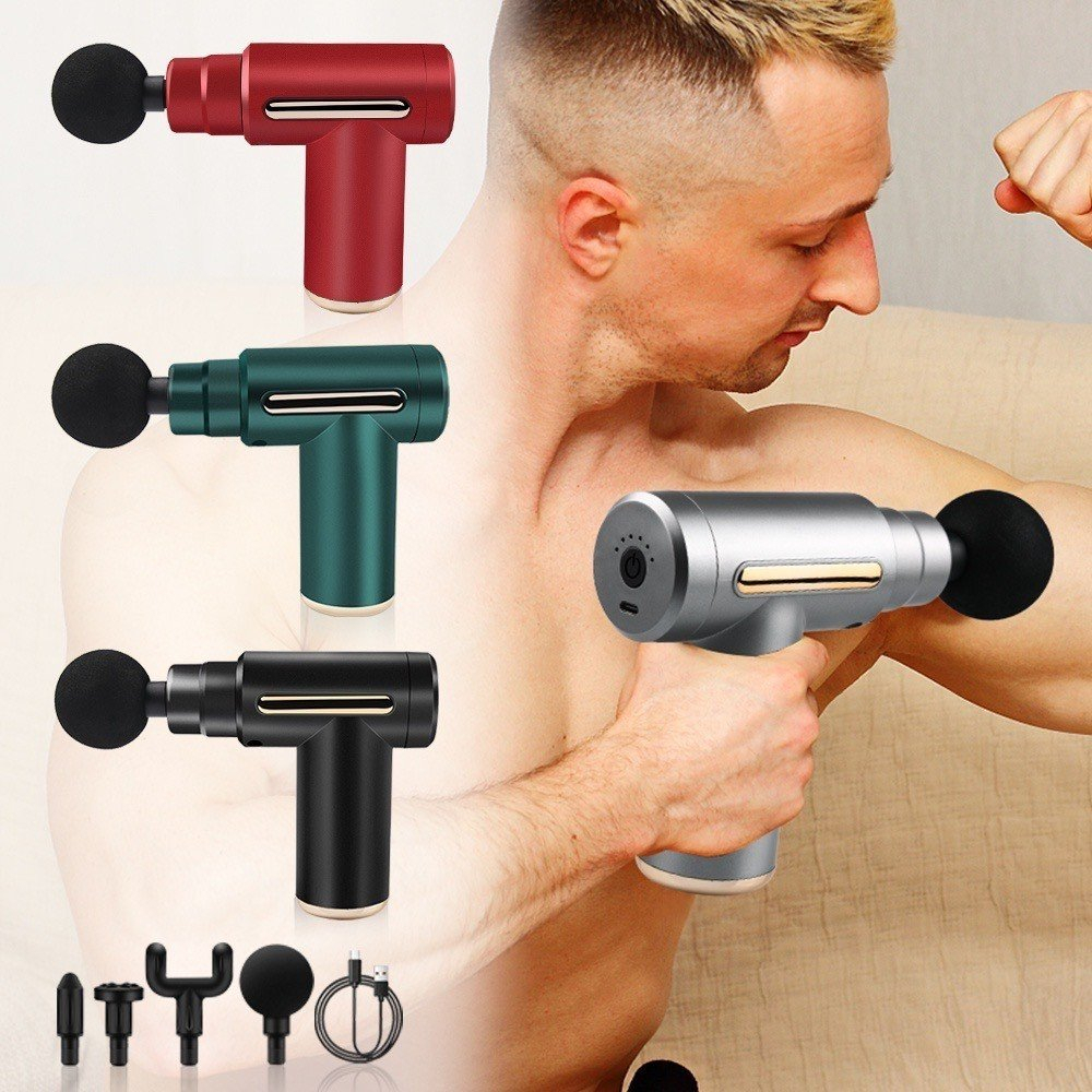 Máy massage cầm tay mini massage toàn thân 6 cấp độ cao cấp