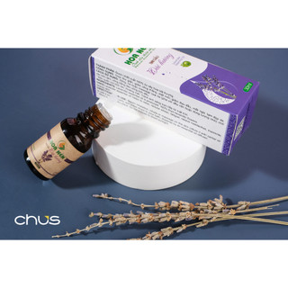 Tinh dầu Oải Hương (lavender) nguyên chất 30ml, 10ml - Hoa Nén - Xông phò.ng, thư giãn, ngủ ngon