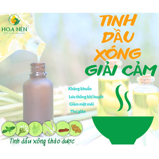 Tinh dầu Xông Thảo Dược - Hoa Nén - Xông tinh dầu giải cảm, tốt cho sức khỏe - 30ml