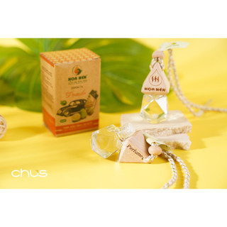 Tinh dầu treo Bưởi nguyên chất - Hoa Nén - Hương thơm mát, khử mùi, giảm say xe - 8ml