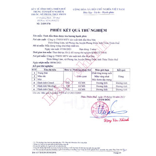 Tinh dầu Xông Thảo Dược Hoa Nén - Giải cảm, tăng đề kháng, thiên nhiên an toàn sức khỏe - 10ml