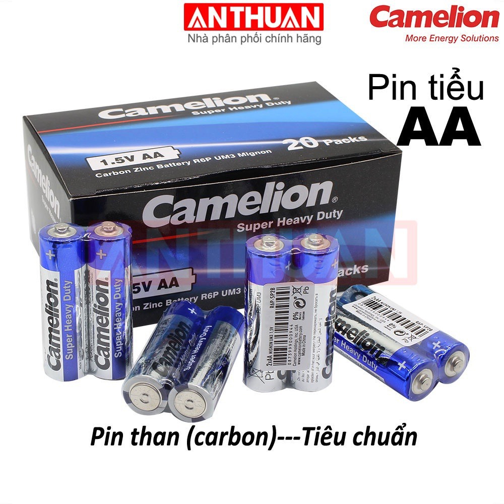 Pin Tiểu AA 2A Eveready Đũa AAA 3A Camelion Super Heavy Duty Battery 1.5V Pin Đồng Hồ Chất Lượng Cao