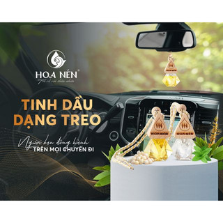 Tinh dầu Treo Chanh nguyên chất - Hoa Nén - Thơm dịu, khử mùi, giảm say xe - 8ml