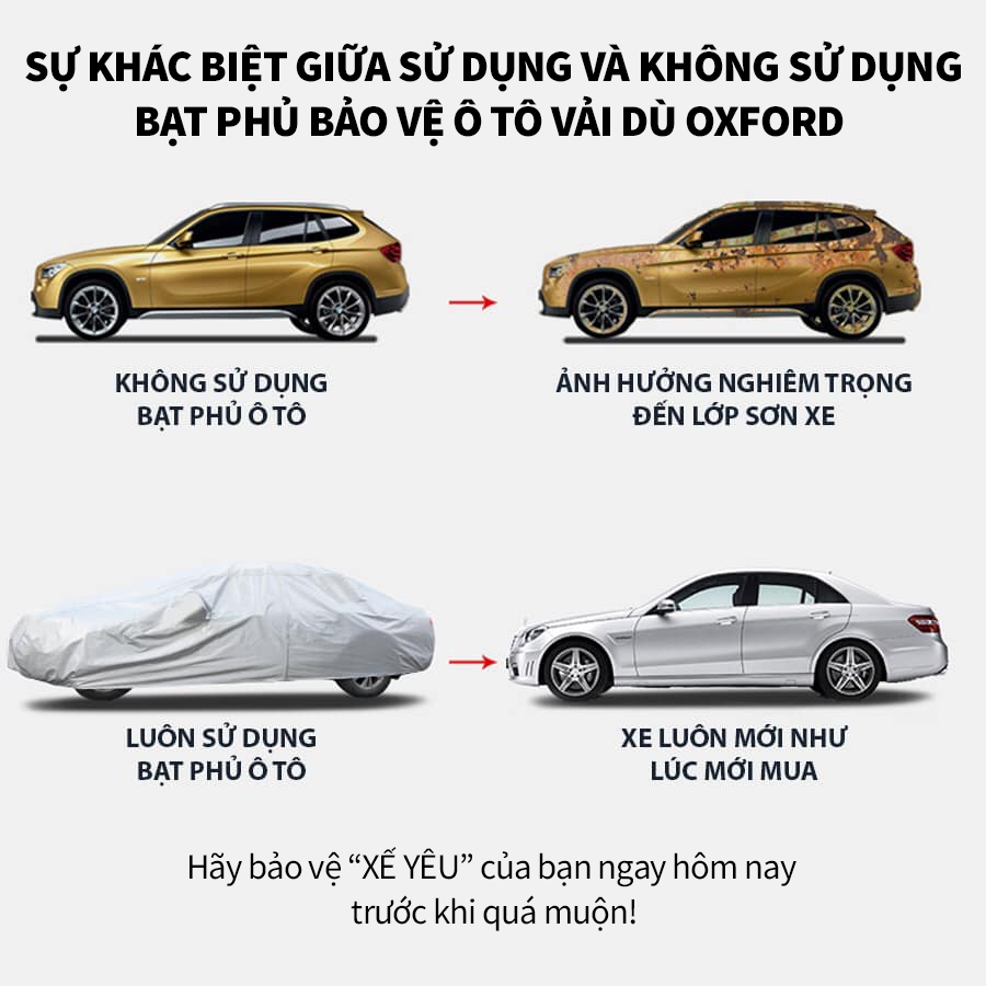 Bạt phủ che cho xe ô tô bán tải Chevrolet Colorado chống nắng mưa, bạc phủ trùm kín bảo vệ oto xe hơi - YXXL+