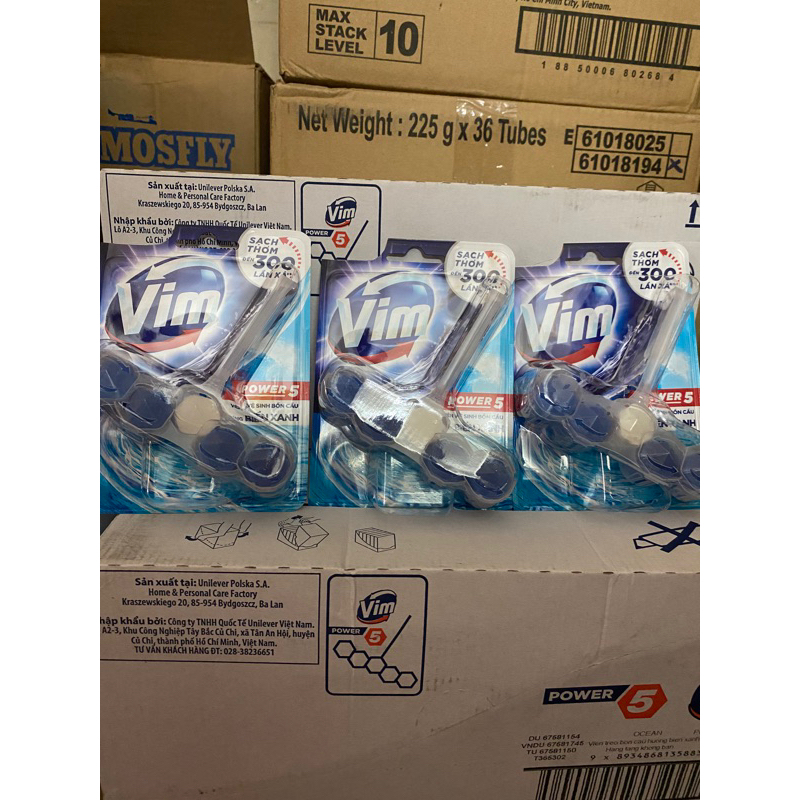 Viên Treo Bồn Cầu Vim Tẩy Rửa Diệt Vi Khuẩn 55g