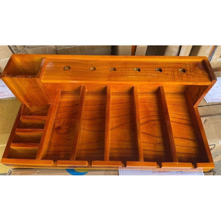 KHAY GỖ THÔNG ĐỰNG TÔNG ĐƠ GỖ THỊT 5 NGĂN ĐỰNG TÔNG ĐƠ