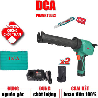 DCA SÚNG BƠM SILICON DÙNG PIN 12V/2Ah ADPJ12AK
