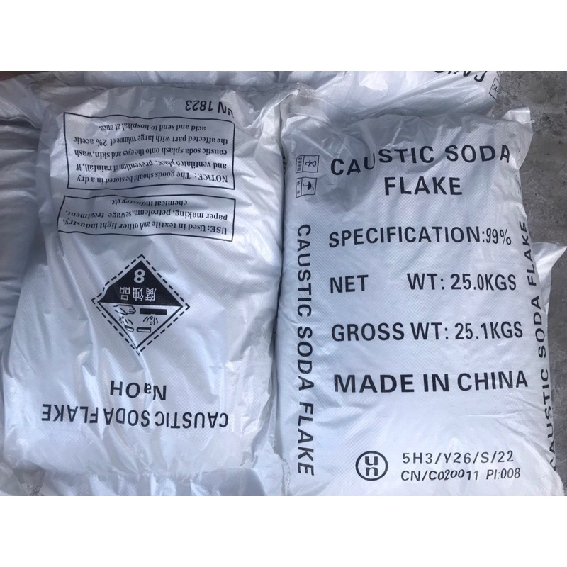 1 Bao Xut NAOH 99% (25,1kg) | Shopee Vi?t Nam