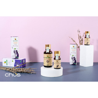 Tinh dầu Oải Hương (lavender) nguyên chất - Hoa Nén - Thơm quý phái, ngủ ngon, đuổi muỗi - 10ml