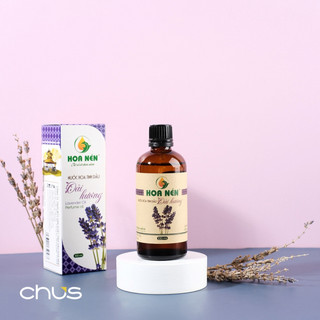 Chai Xịt Tinh dầu Oải Hương 100ml - Hoa Nén - Tạo mùi thơm, khử mùi, ch.ống ẩm mốc, đuổi muỗi.