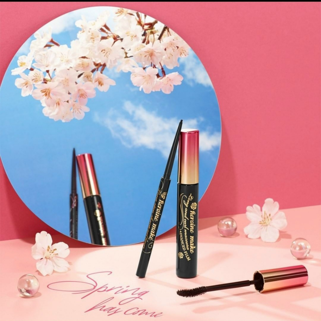 Mascara Kissme Heroine Chống Trôi ,Giúp Nâng Cong Và Dài Mi (6g)