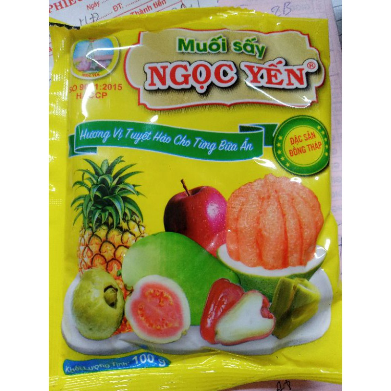 Combo 2 Gói 100g Muối Sấy Ngọc Yến đặc Sản Đồng Tháp Loai 100gr Shopee Việt Nam 0906