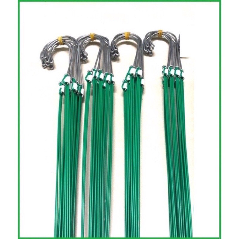 Móc Kẽm bọc nhựa Treo Chậu Lan chậu cảnh dài 80cm chống gỉ siêu đẹp