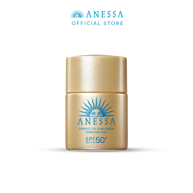 Ảnh Combo 2 sữa chống nắng dưỡng da bảo vệ hoàn hảo Anessa Perfect UV Sunscreen Skincare Milk SPF50+ PA++++ 12ml 1