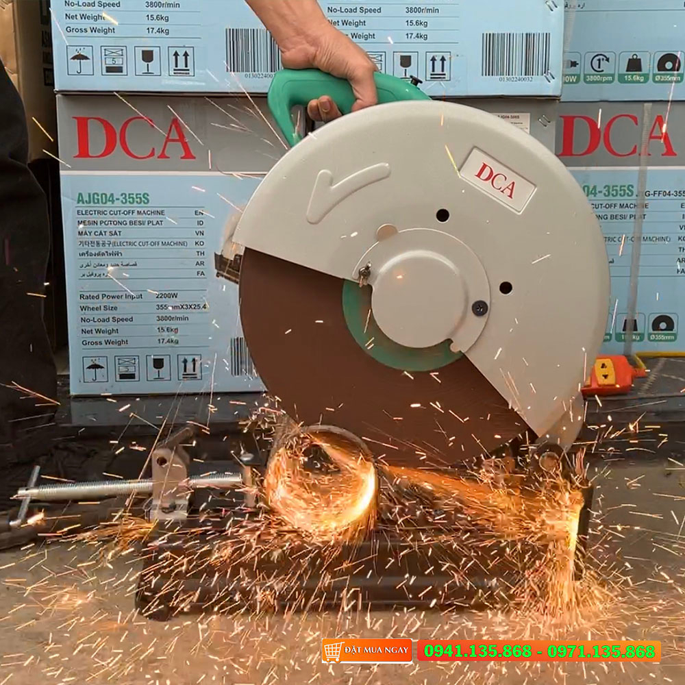 Máy Cắt Sắt Bàn DCA AJG04-355S, Công Suất 2200w, Trọng Lượng 16Kg, Hàng ...