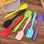 Spatula - phới dẹt trộn vét bột bằng silicon đúc nguyên khối 28CM