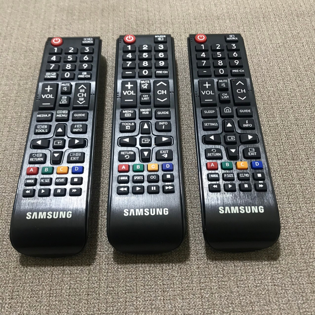 Điều khiển tivi samsung smart hàng zin theo máy, được chọn mẫu, tặng kèm pin, bảo hành 6 tháng