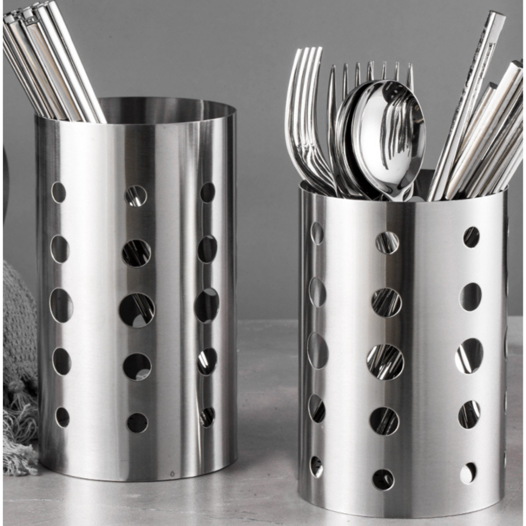 Ống đựng đũa muỗng inox SUS 304 hàng dày đẹp | Shopee Việt Nam