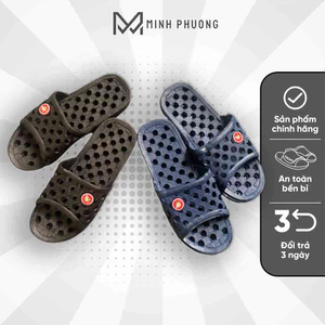 Dép lỗ táo đi trong nhà tắm, nhà vệ sinh, dép đi trong nhà chất liệu nhựa pvc mềm êm chân