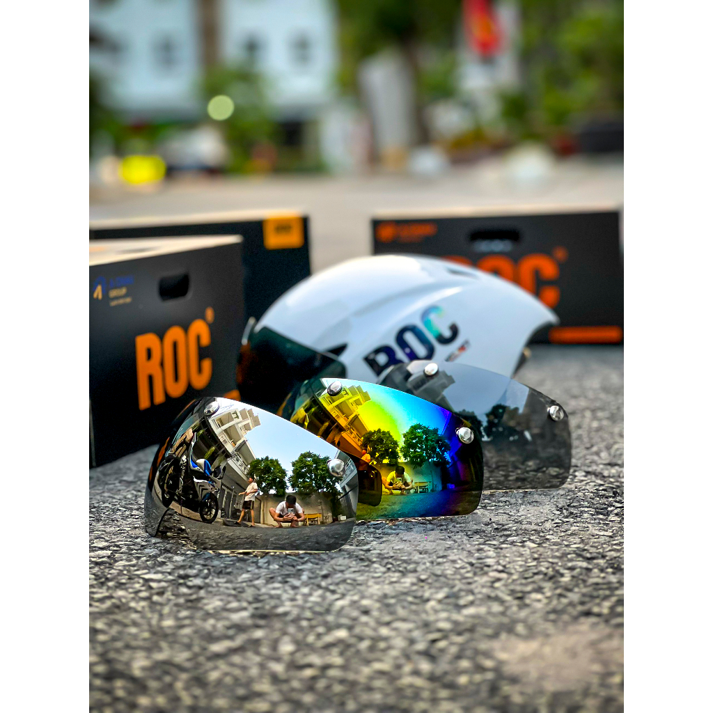 KÍNH LẺ GẮN NÓN ROC R16 VÀ POC 01 | Shopee Việt Nam