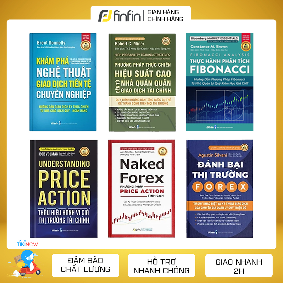 Ảnh Bộ sách Phương Pháp Giao Dịch Forex Thực Chiến 1