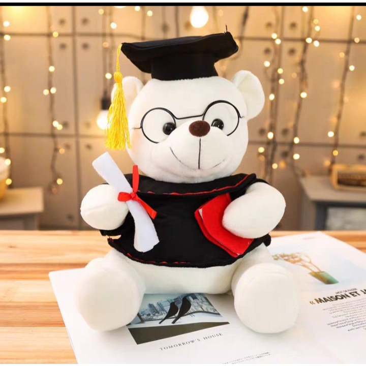 gấu tốt nghiệp