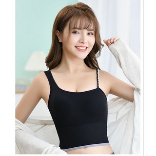 .Áo Bra  Nữ Đúc Su Phối Dây Tết CỰc  Cá Tính.,