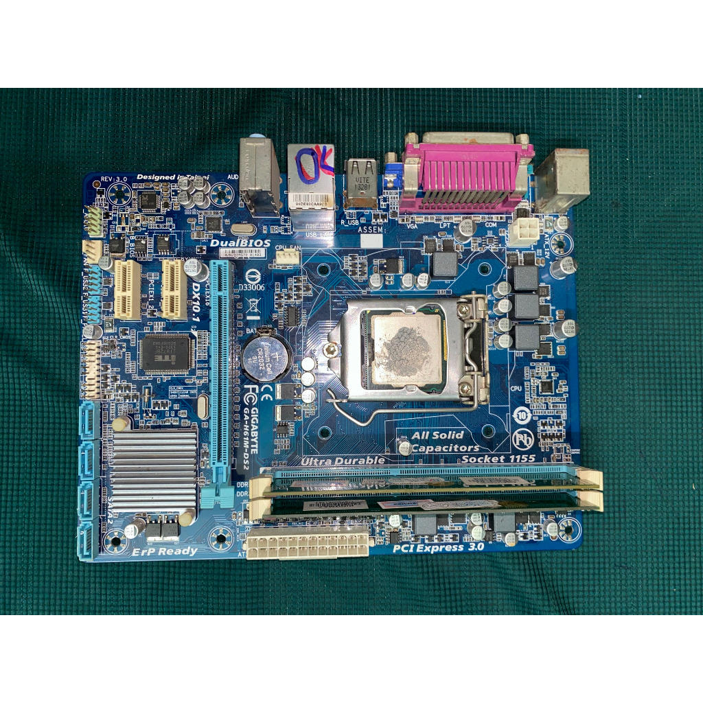 Main Gigabyte/ Asus H61 (TẶNG fe - pin cmos) | Shopee Việt Nam