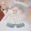 Bộ quần áo bé gái 2 dây cánh tiên vải xô muslin đón đầu xu hướng mới Tiệm Nhà Bơ