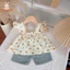 Bộ quần áo bé gái 2 dây cánh tiên vải xô muslin đón đầu xu hướng mới Tiệm Nhà Bơ