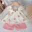 Bộ quần áo bé gái 2 dây cánh tiên vải xô muslin đón đầu xu hướng mới Tiệm Nhà Bơ