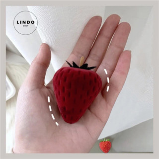 [Qùa tặng xinh xắn] Nhẫn Nơ, Nhẫn Gấu, Hộp Đựng Nhẫn Dâu Tây Hot Trend LINDO