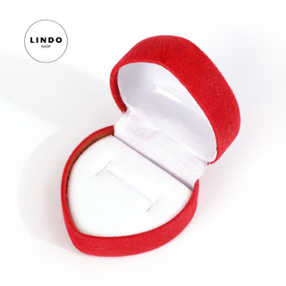 [Qùa tặng xinh xắn] Nhẫn Nơ, Nhẫn Gấu, Hộp Đựng Nhẫn Trái Tim Đơn giản, Sang Trọng LINDO