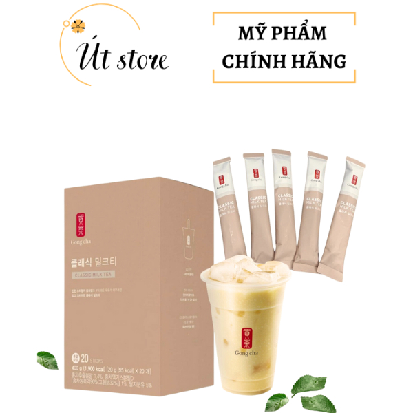 G i tr s a Gongcha Classic milk tea nh p kh u M t ch h p 50 g i