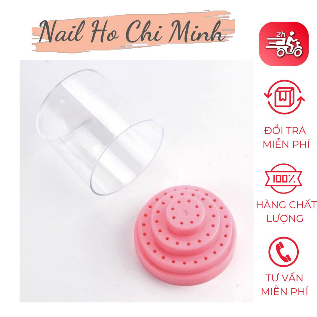 [HCM] Đế cắm đầu mài nail chuyên dụng (màu ngẩu nhiên)