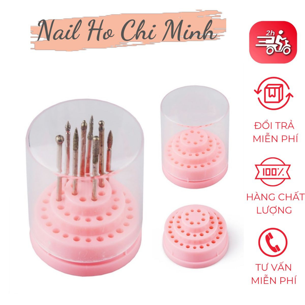 [HCM] Đế cắm đầu mài nail chuyên dụng (màu ngẩu nhiên)