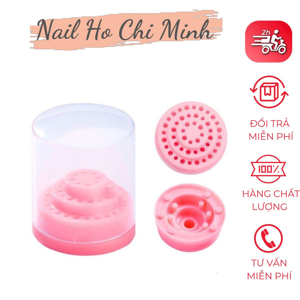 [HCM] Đế cắm đầu mài nail chuyên dụng (màu ngẩu nhiên)