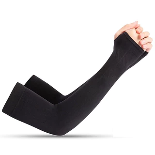 Găng tay chống nắng nam nữ, ống tay chống tia UV, thun lạnh, co giãn 4 chiều chính hiệu Luxury Korea