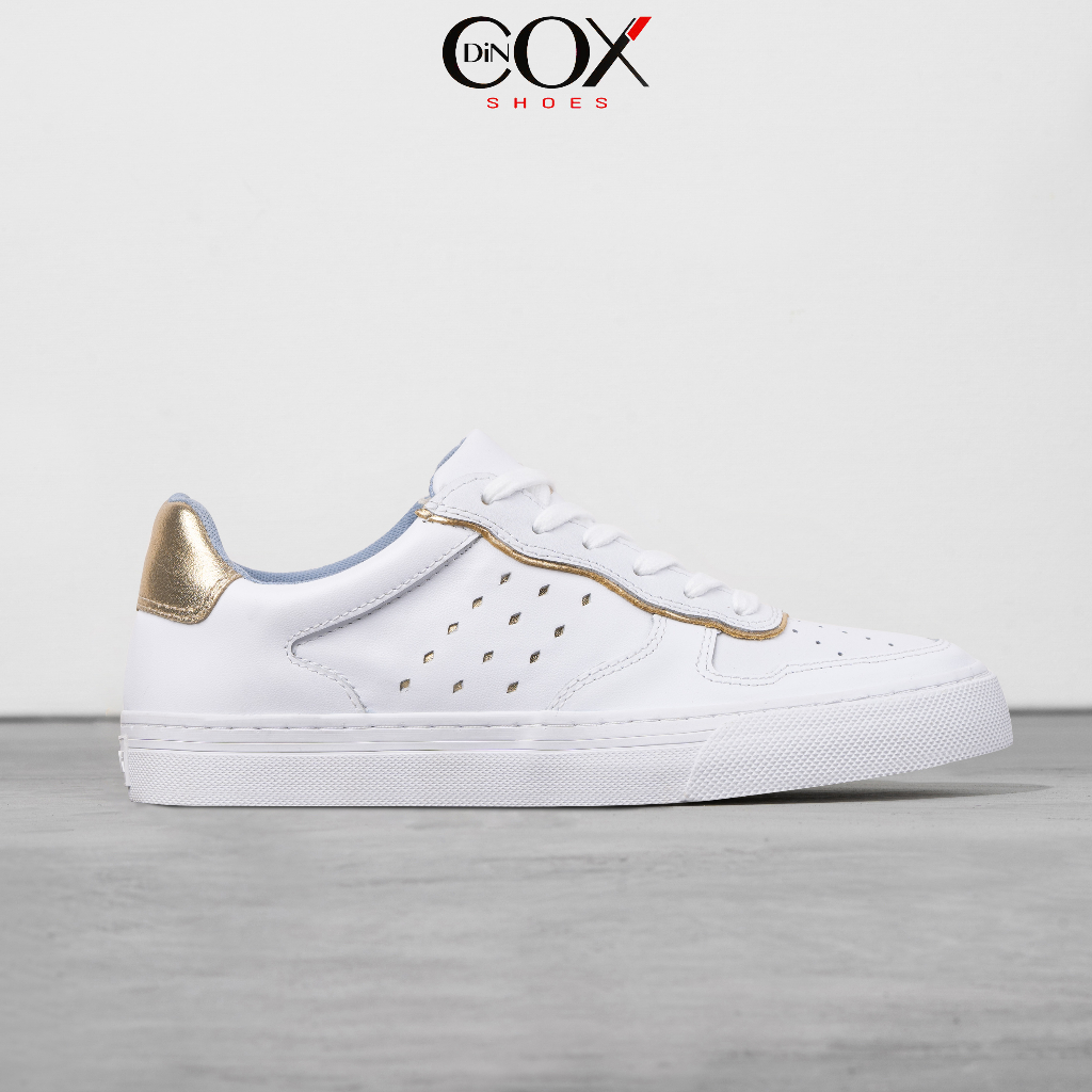 [Mã BMLTA35 giảm đến 35K đơn 99K] Giày Dincox Sneaker Nữ E03 White Gold