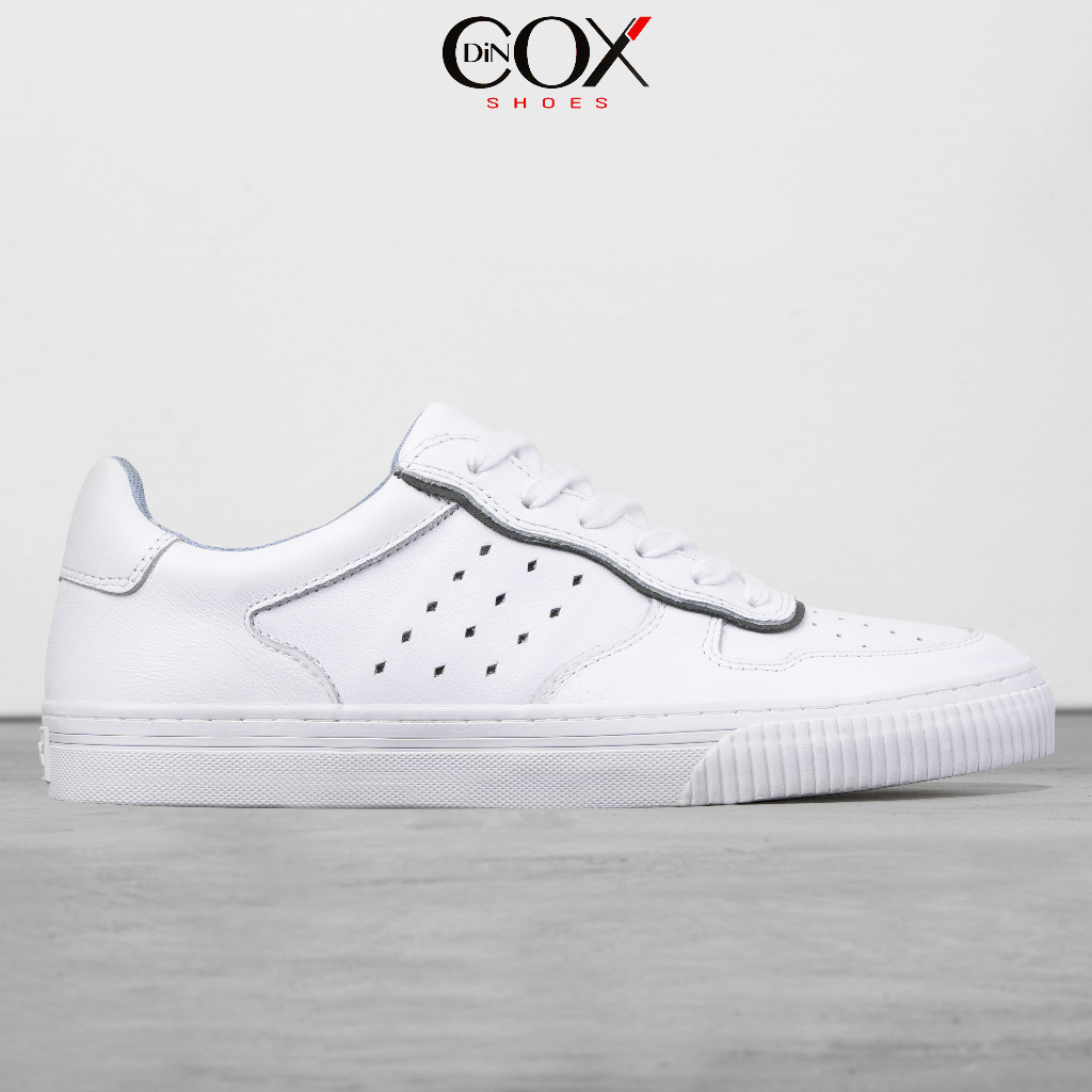 [Mã BMLTA35 giảm đến 35K đơn 99K] Giày Dincox Sneaker Nam E03 White