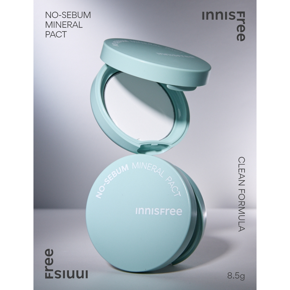 Phấn Phủ Nén Innisfree No Sebum Mineral Pact 8,5g