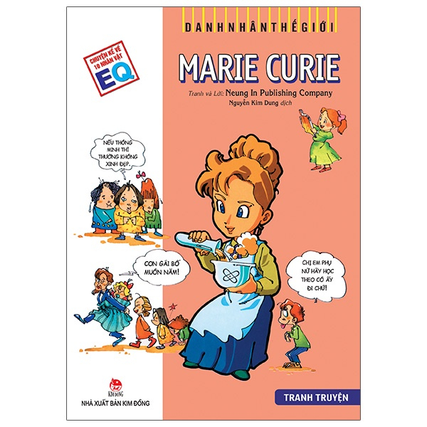 Sách - Danh nhân thế giới Marie Curie - Tái bản 2022